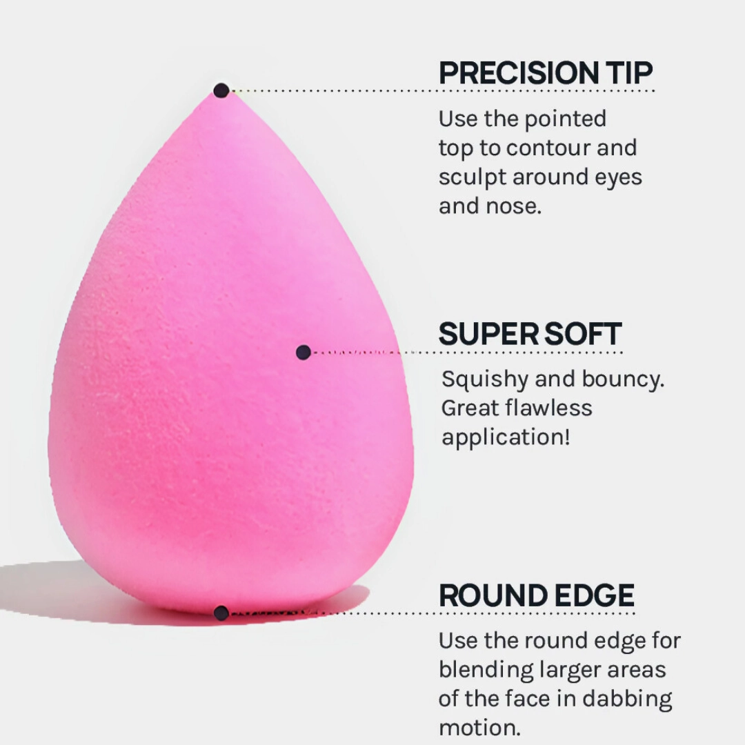 Supreme Beauty Assorted Color Beauty Blenders - 12 Pieces