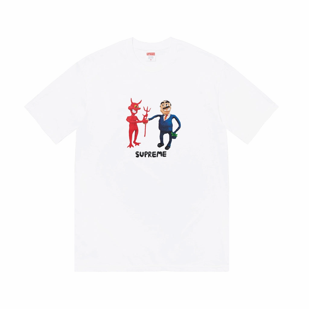 Supreme Business Tee - White