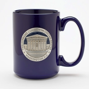 Supreme Court Building Pewter Mug
