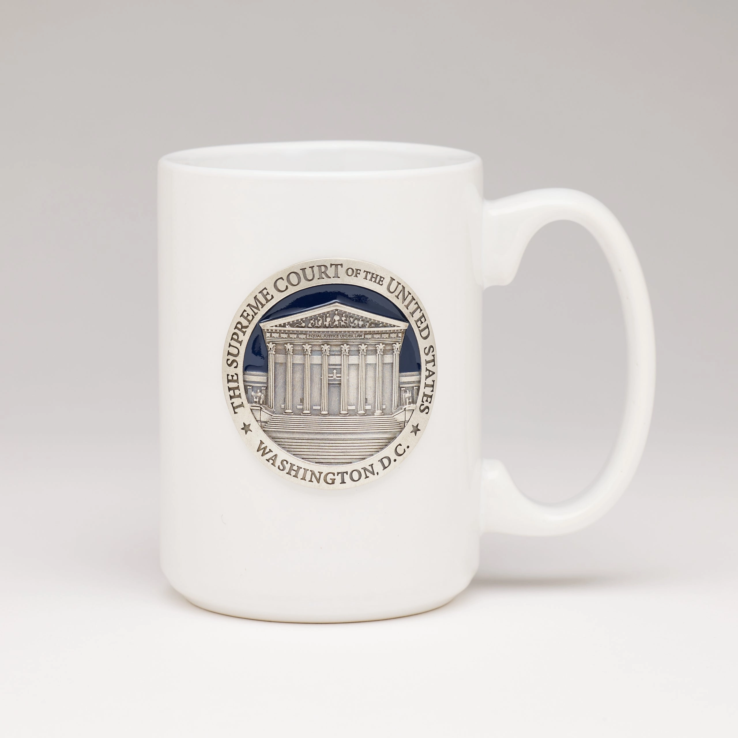 Supreme Court Building Pewter Mug