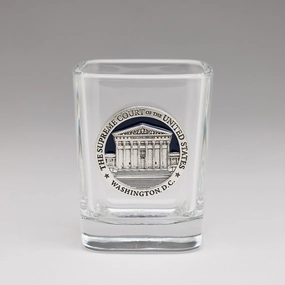Supreme Court building Pewter Shot Glass