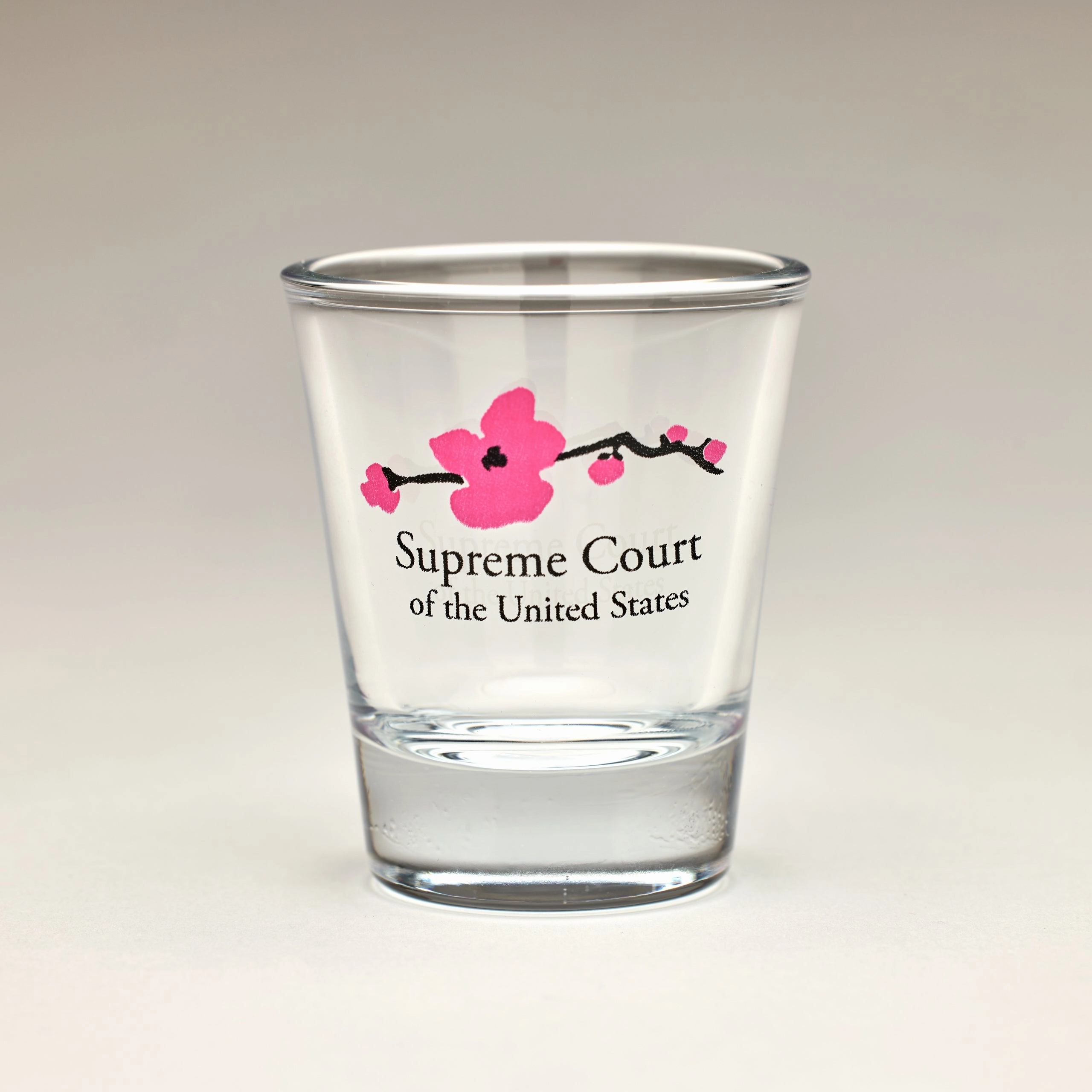 Supreme Court Cherry Blossom Shot Glass