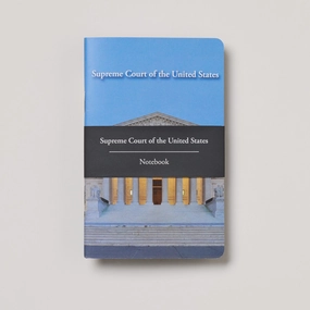 Supreme Court Notebook with Belly Band