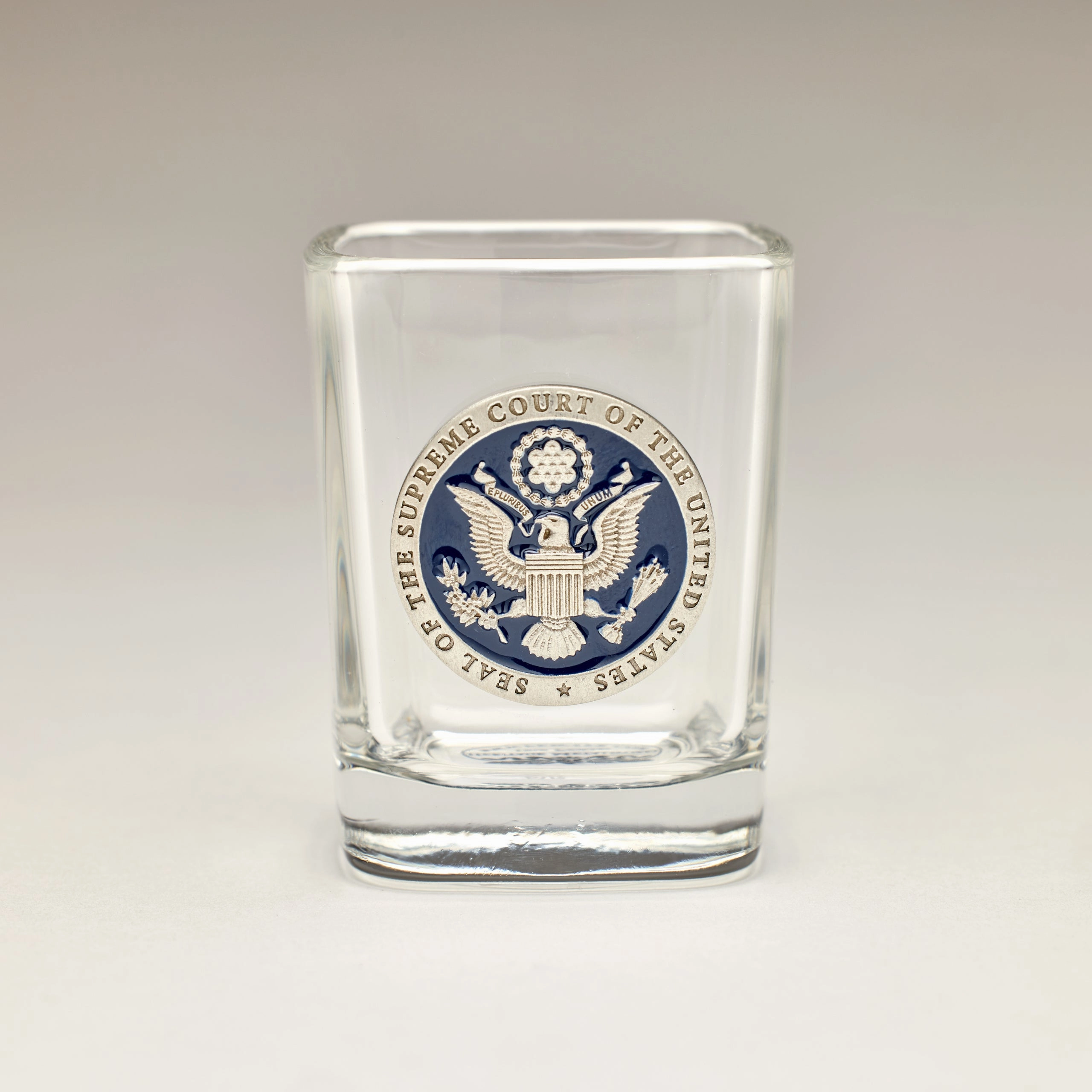 Supreme Court Seal Pewter Shot Glass