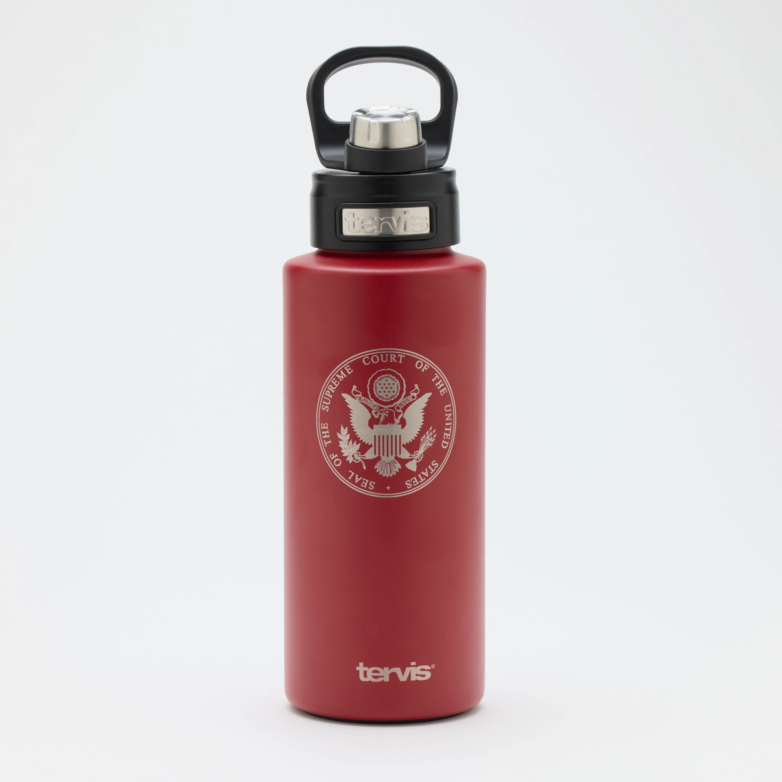 Supreme Court Stainless Steel Wide Mouth Water Bottle with Deluxe Spout Lid
