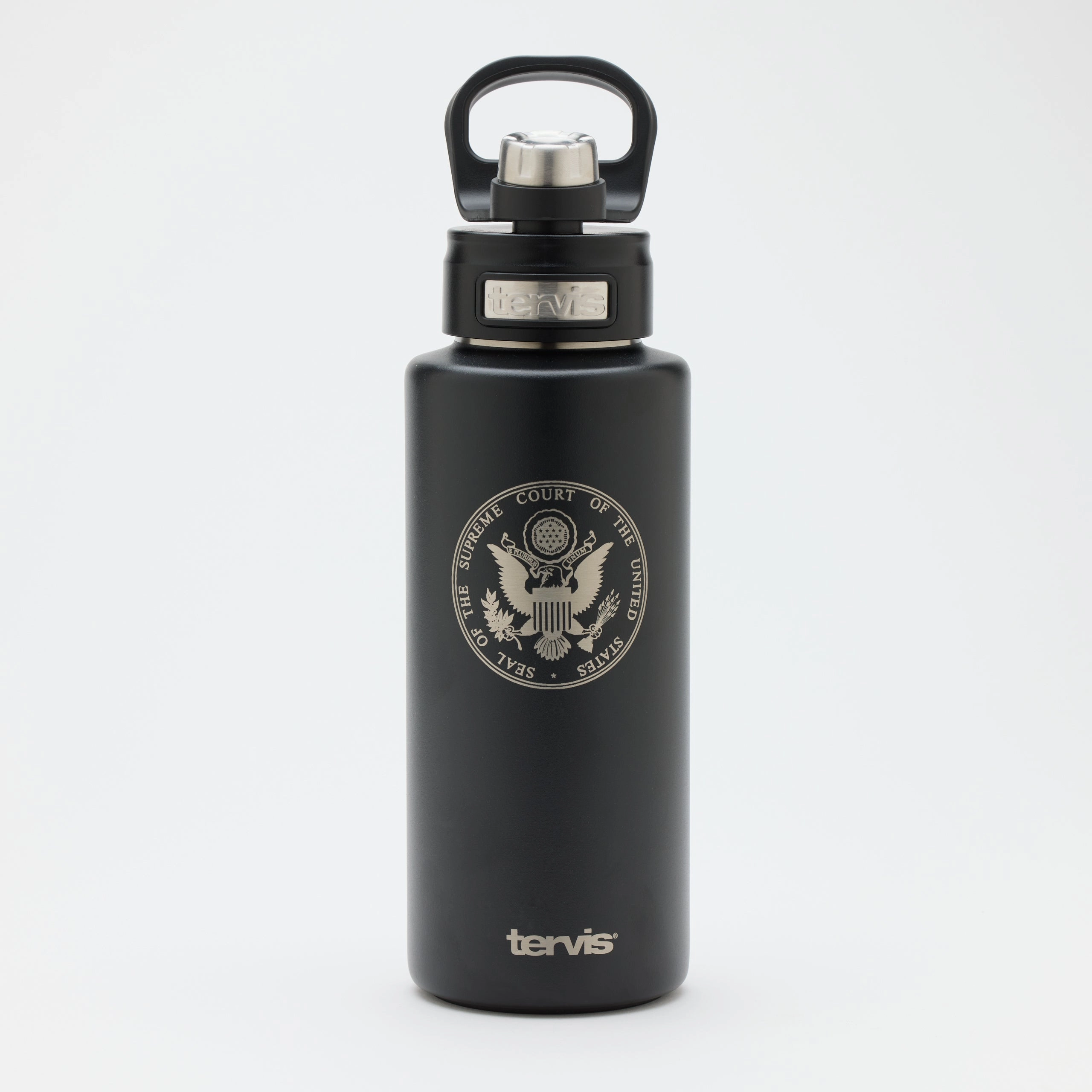 Supreme Court Stainless Steel Wide Mouth Water Bottle with Deluxe Spout Lid