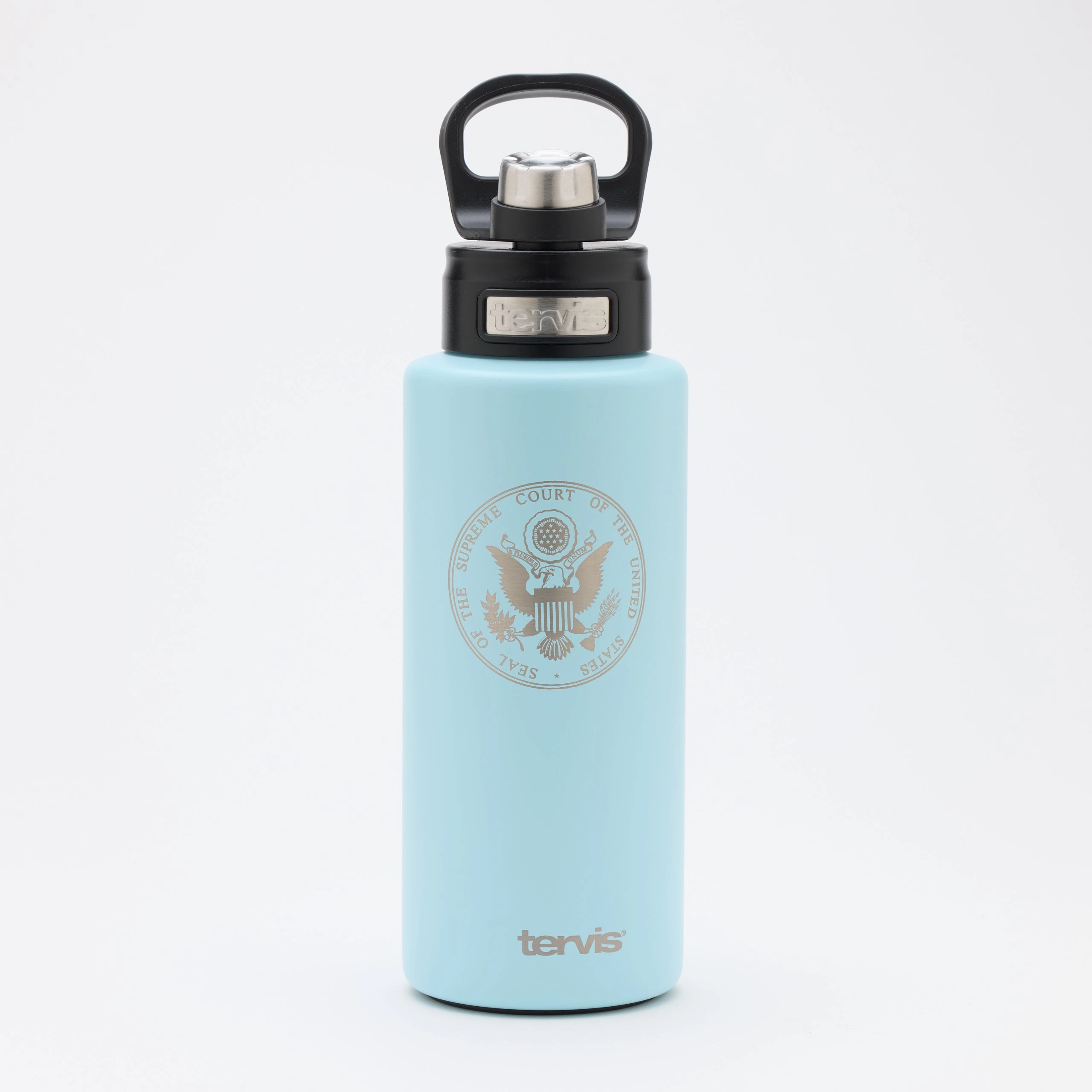 Supreme Court Stainless Steel Wide Mouth Water Bottle with Deluxe Spout Lid