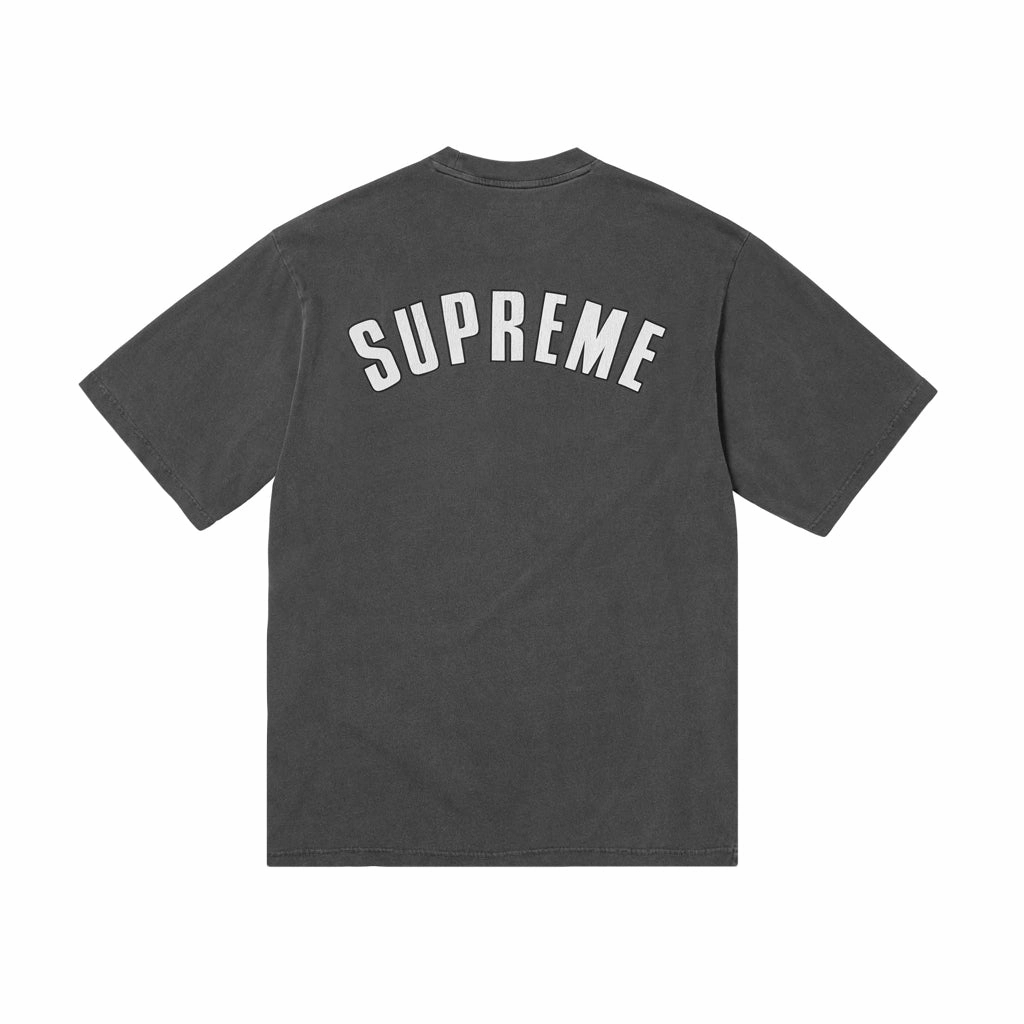 Supreme Cracked Arc S/S Tee - Washed Black