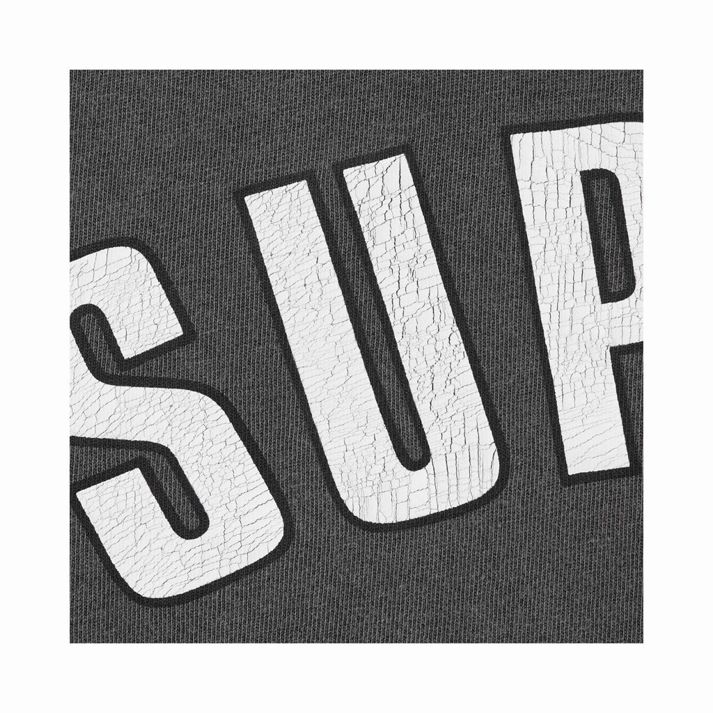 Supreme Cracked Arc S/S Tee - Washed Black