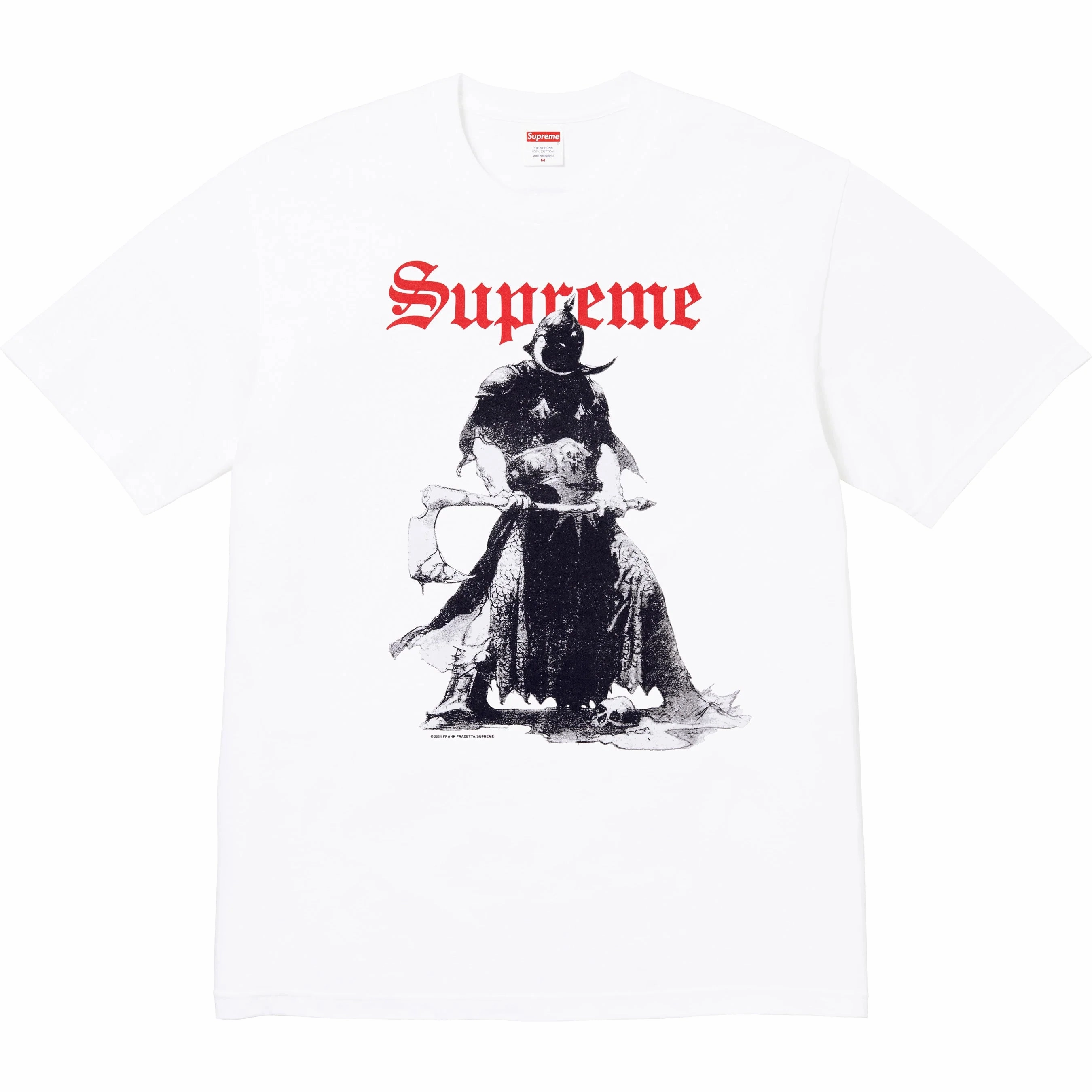 Supreme Frazetta Destruction T-Shirt White