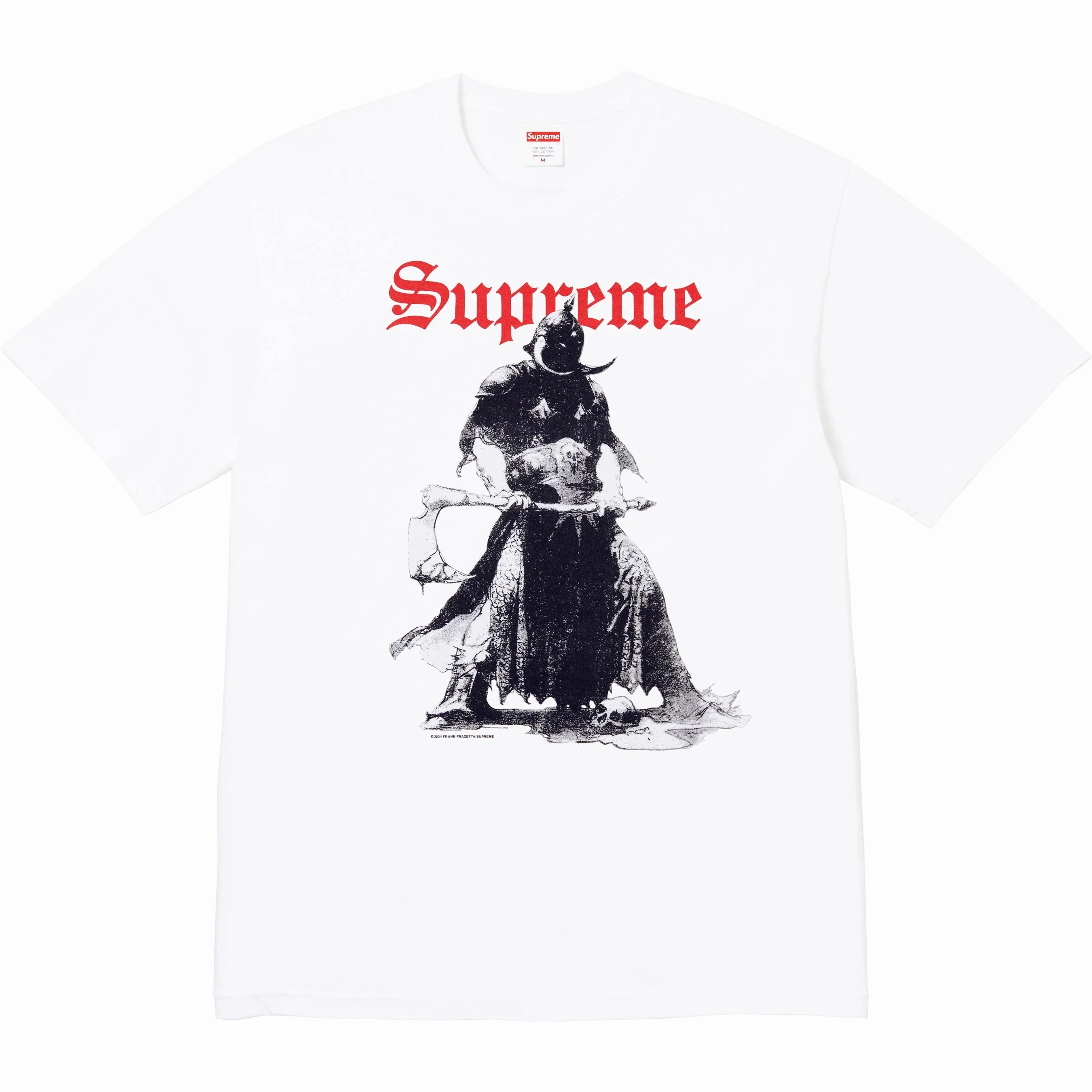 Supreme Frazetta Destruction T-Shirt White