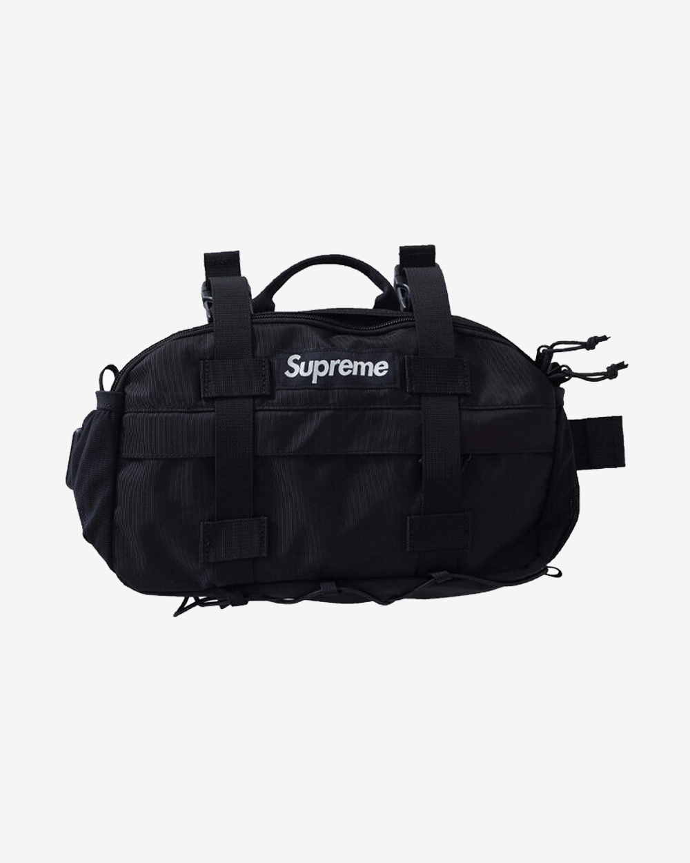 SUPREME FW19 WAIST BAG BLACK