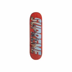 Supreme Gotham Skateboard Deck Red