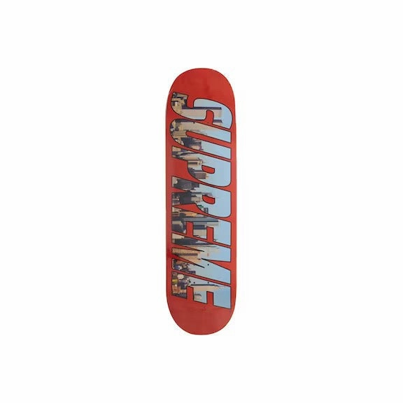Supreme Gotham Skateboard Deck Red