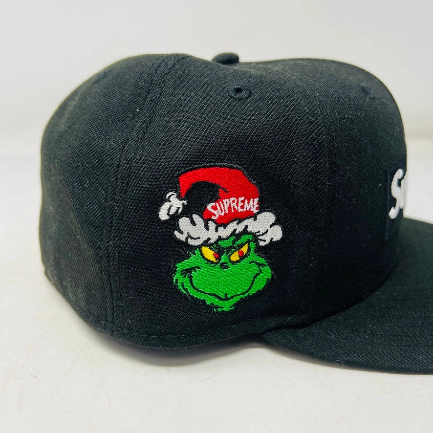 Supreme Grinch Box Logo New Era 59Fifty Fitted Cap Black