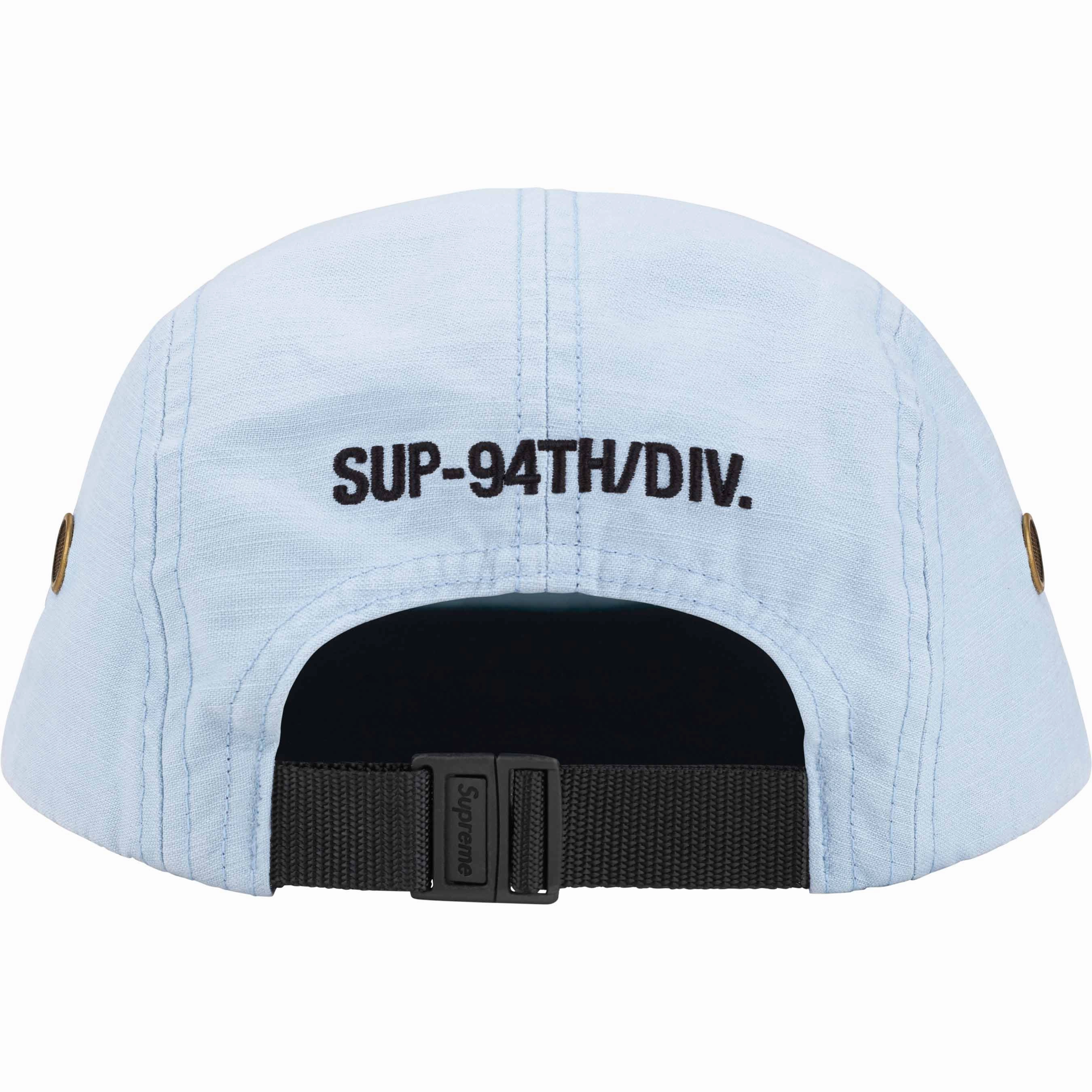 Supreme Military Camp Cap Light Blue