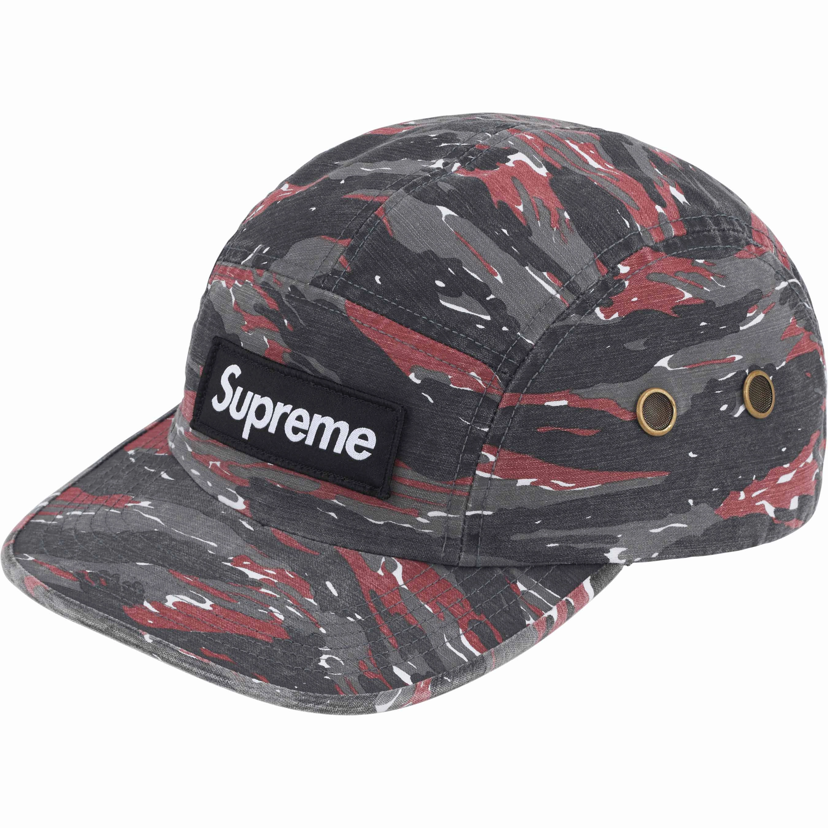 Supreme Military Camp Cap Red Tiger