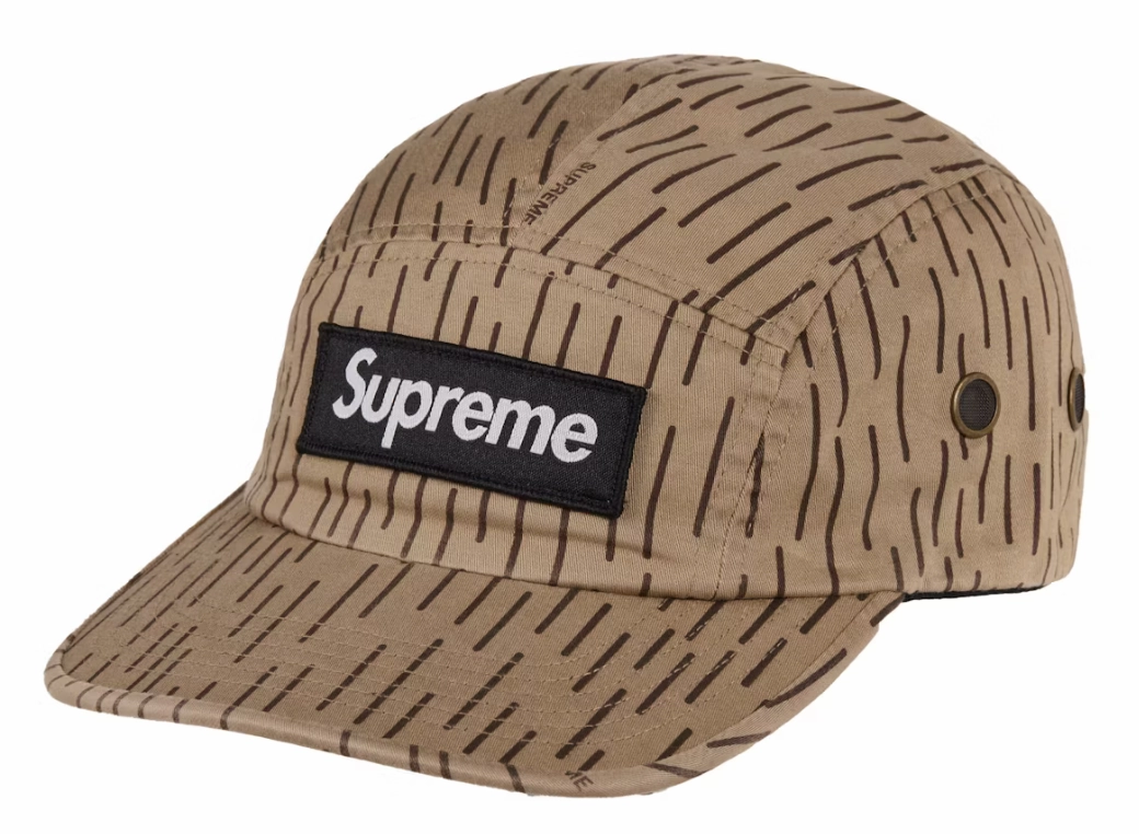 Supreme Military Camp Dad Hat "Tan Rain"