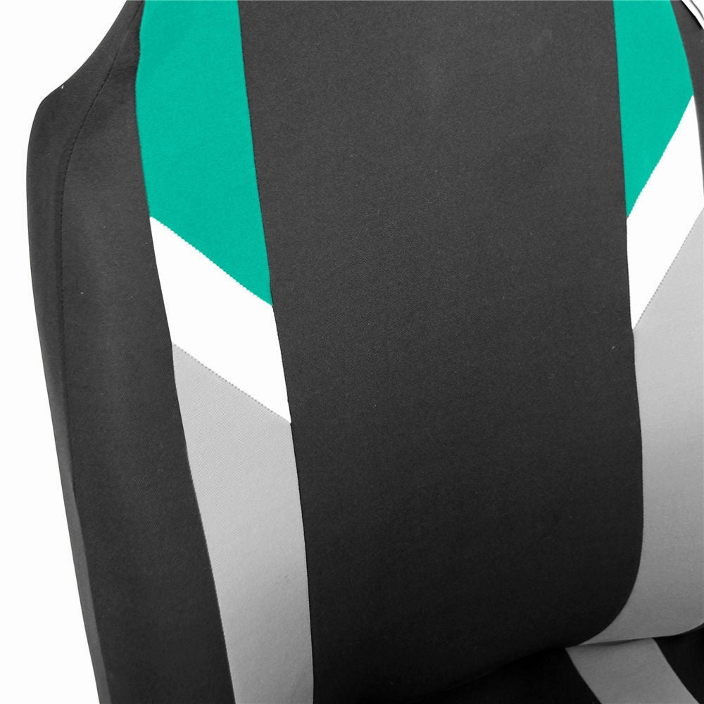 Supreme Modernistic Car Seat Covers - Full Set Mint