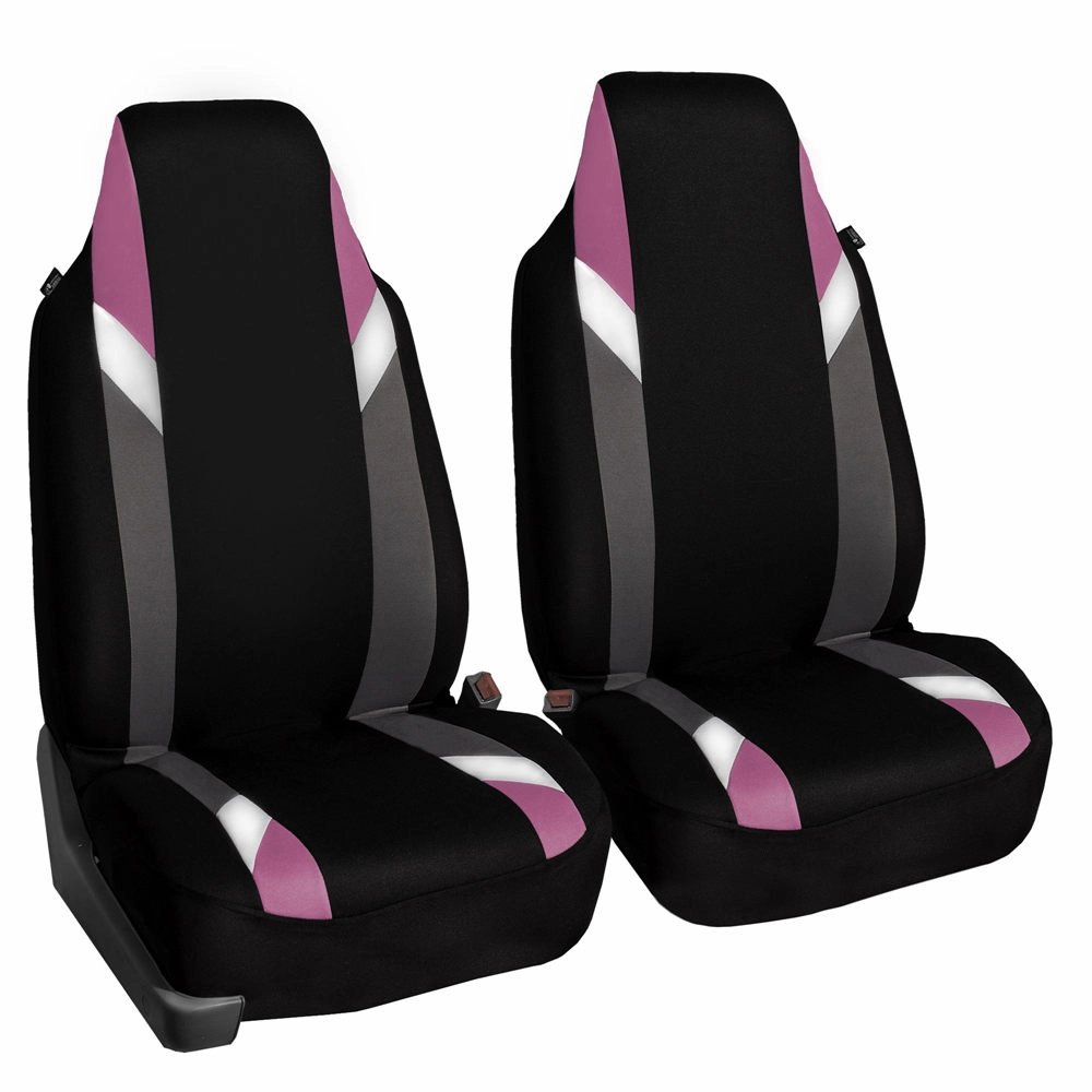 Supreme Modernistic Car Seat Covers - Full Set Pink