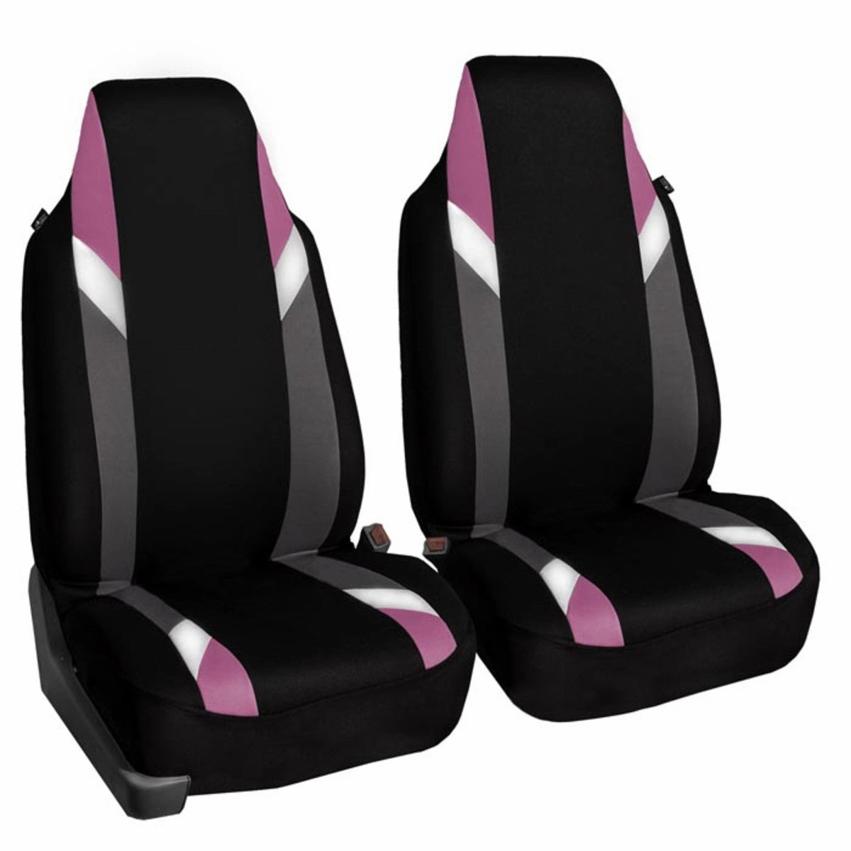 Supreme Modernistic Seat Covers - Front Set Pink