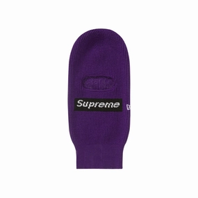 Supreme New Era Box Logo Balaclava (FW22) Purple