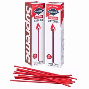 Supreme New NY Skateboards Diamond Matches Long Reach Box Of 75