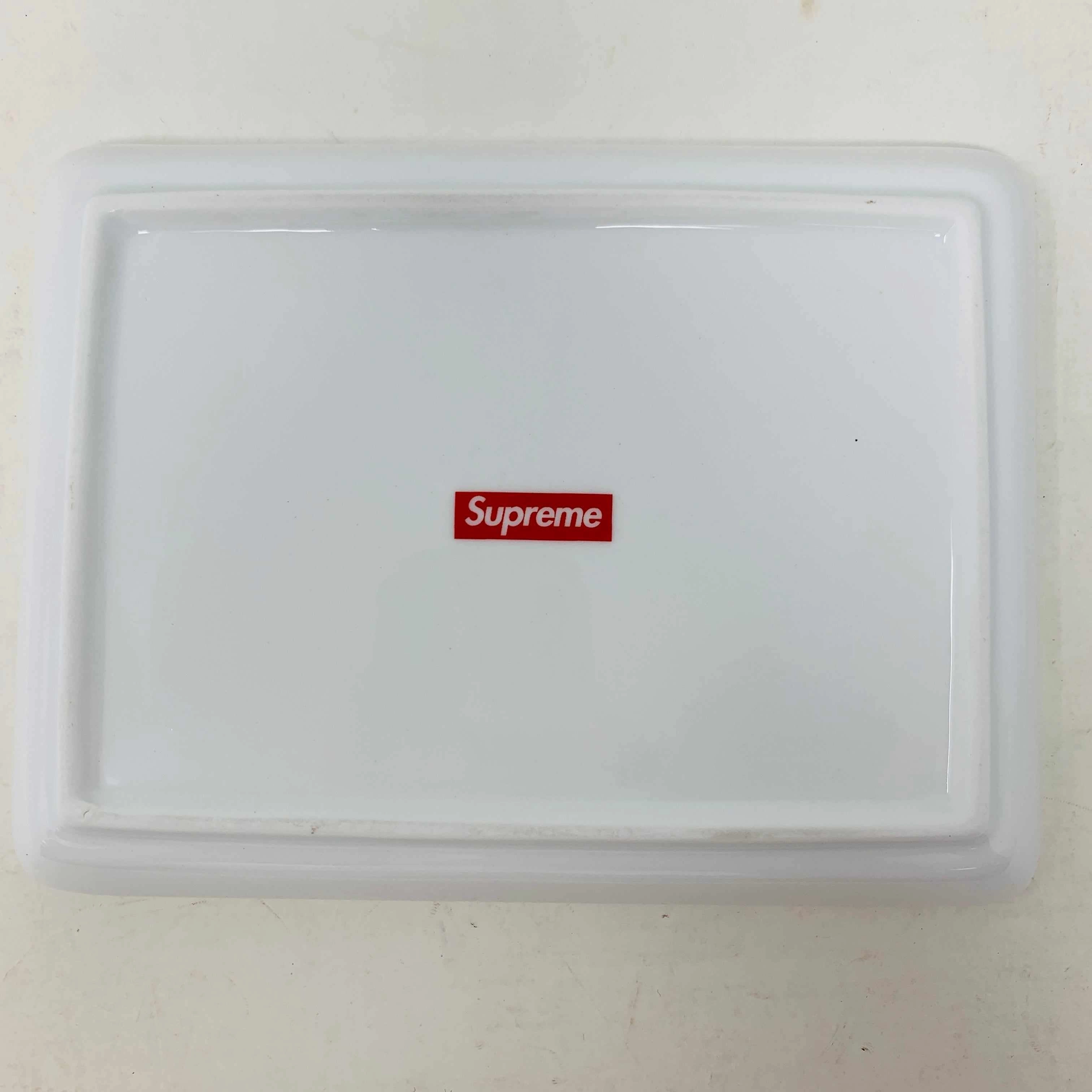 Supreme Pills Ceramic Tray White