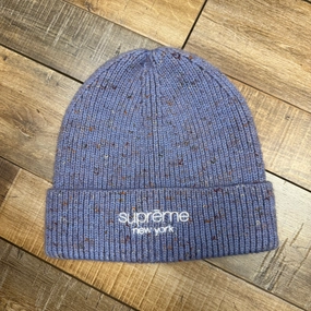 Supreme Rainbow Speckle Beanie (FW22) Light Blue