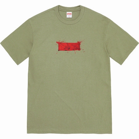 Supreme Ralph Steadman Box Logo Tee Light Olive