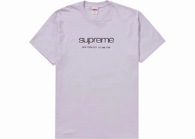 Supreme Shop Tee Light Purple