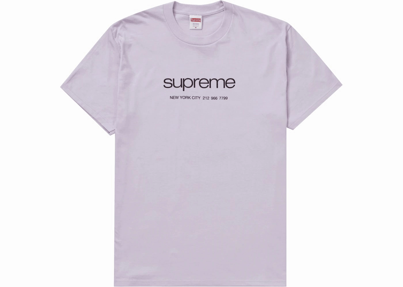 Supreme Shop Tee Light Purple