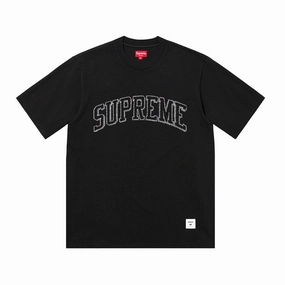 Supreme Sketch Embroidered S/S Tee - Black