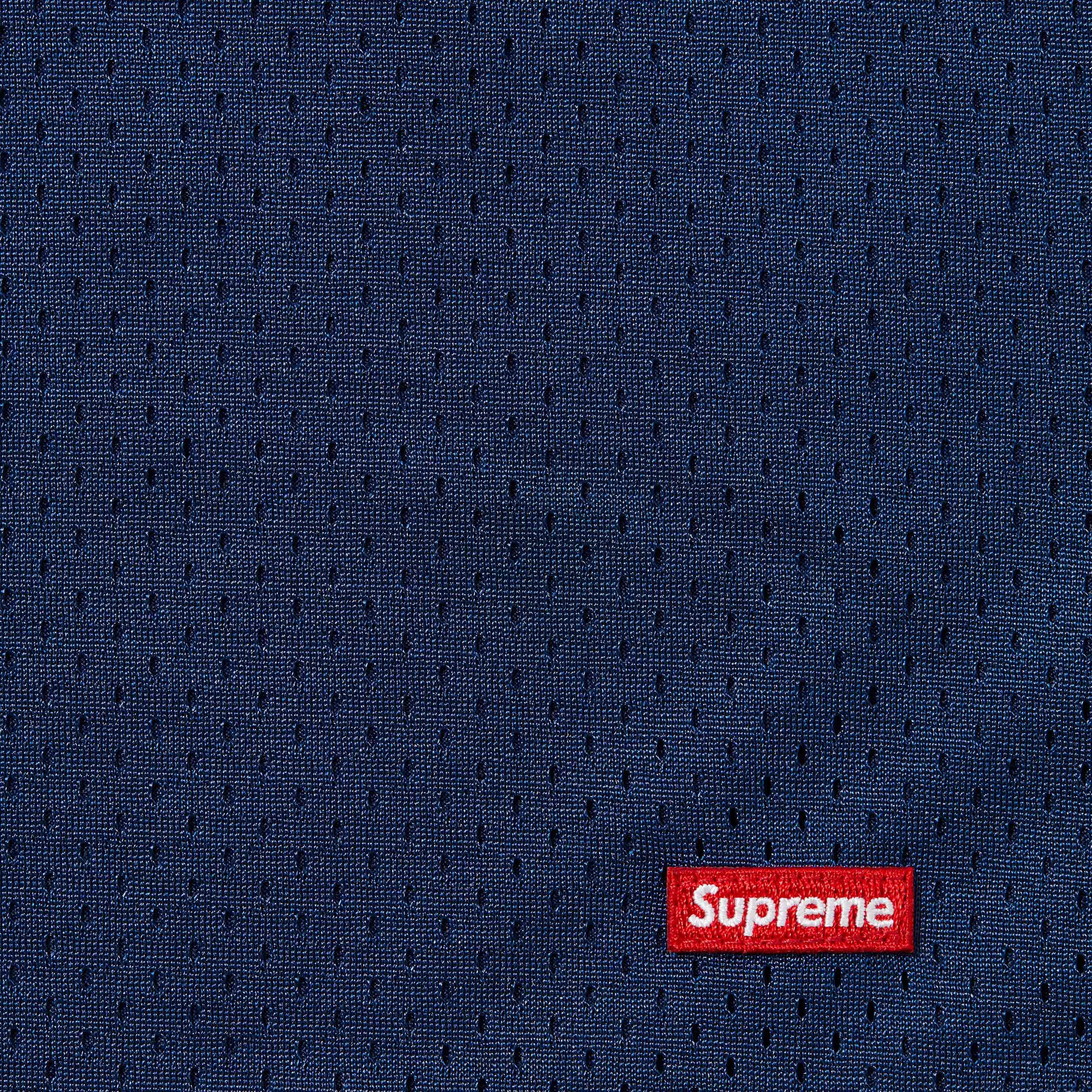 Supreme Small Box Baggy Mesh Short Navy