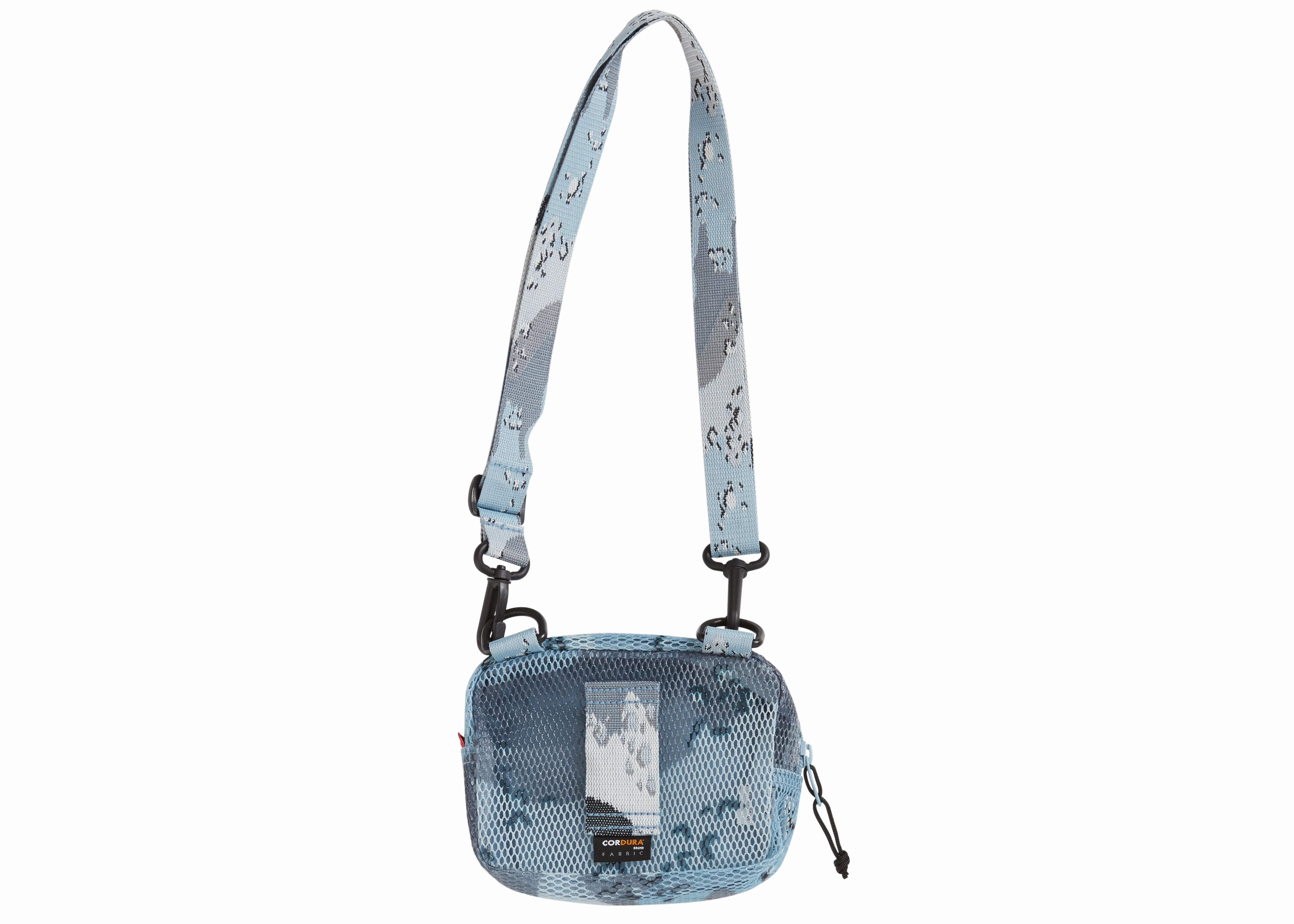 Supreme Small Shoulder Bag (SS20) Blue Chocolate Chip Camo