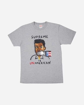 SUPREME SS14 UNAMERICAN TEE GREY (NEW)