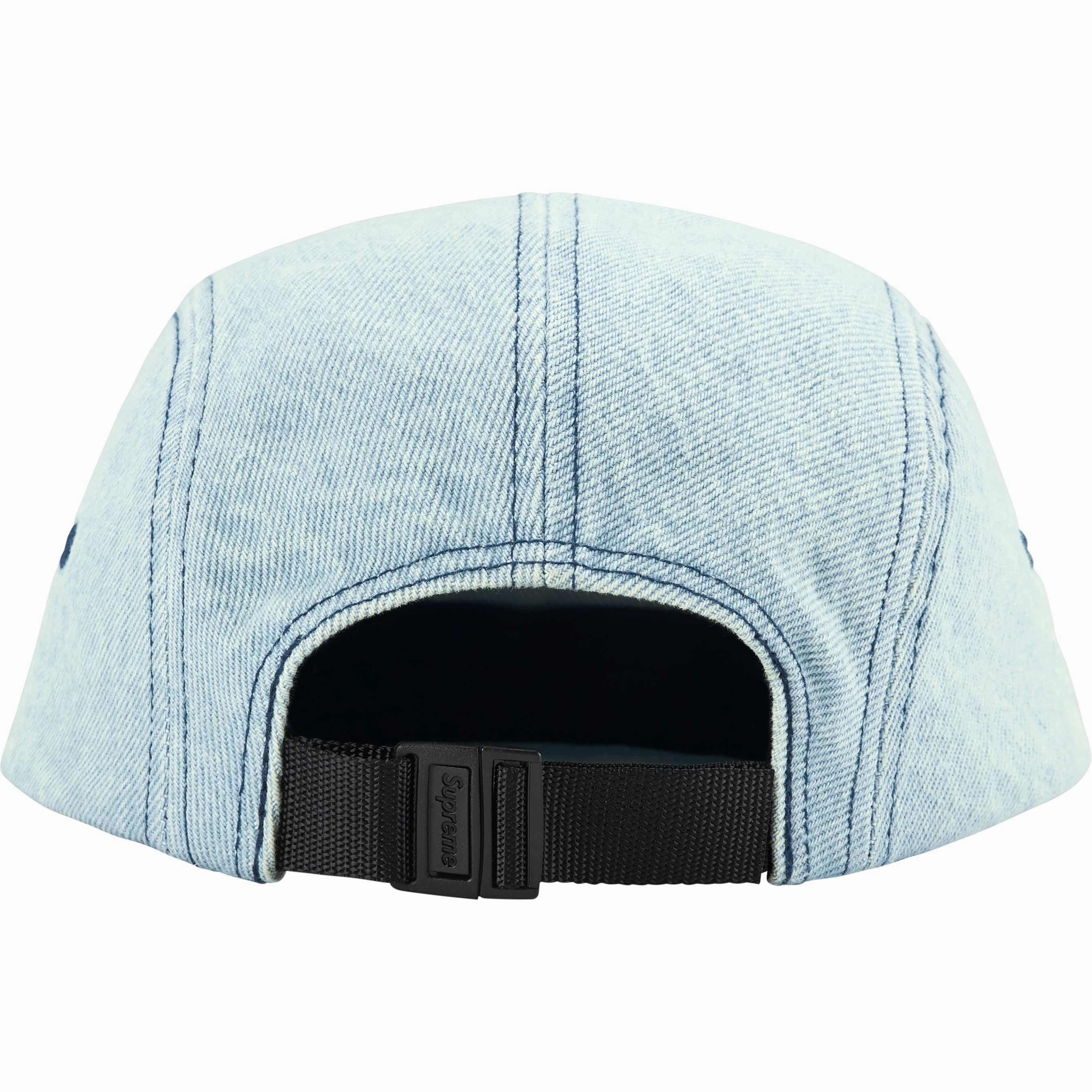 Supreme SS25 Denim Camp Cap Light Washed Indigo