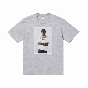Supreme Tyler The Creator Photo Tee - Heather Grey