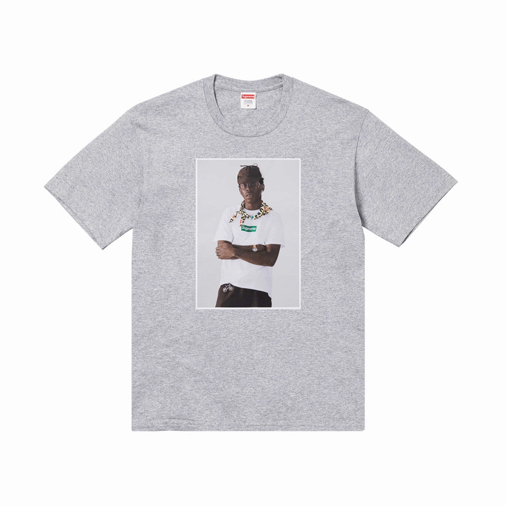 Supreme Tyler The Creator Photo Tee - Heather Grey
