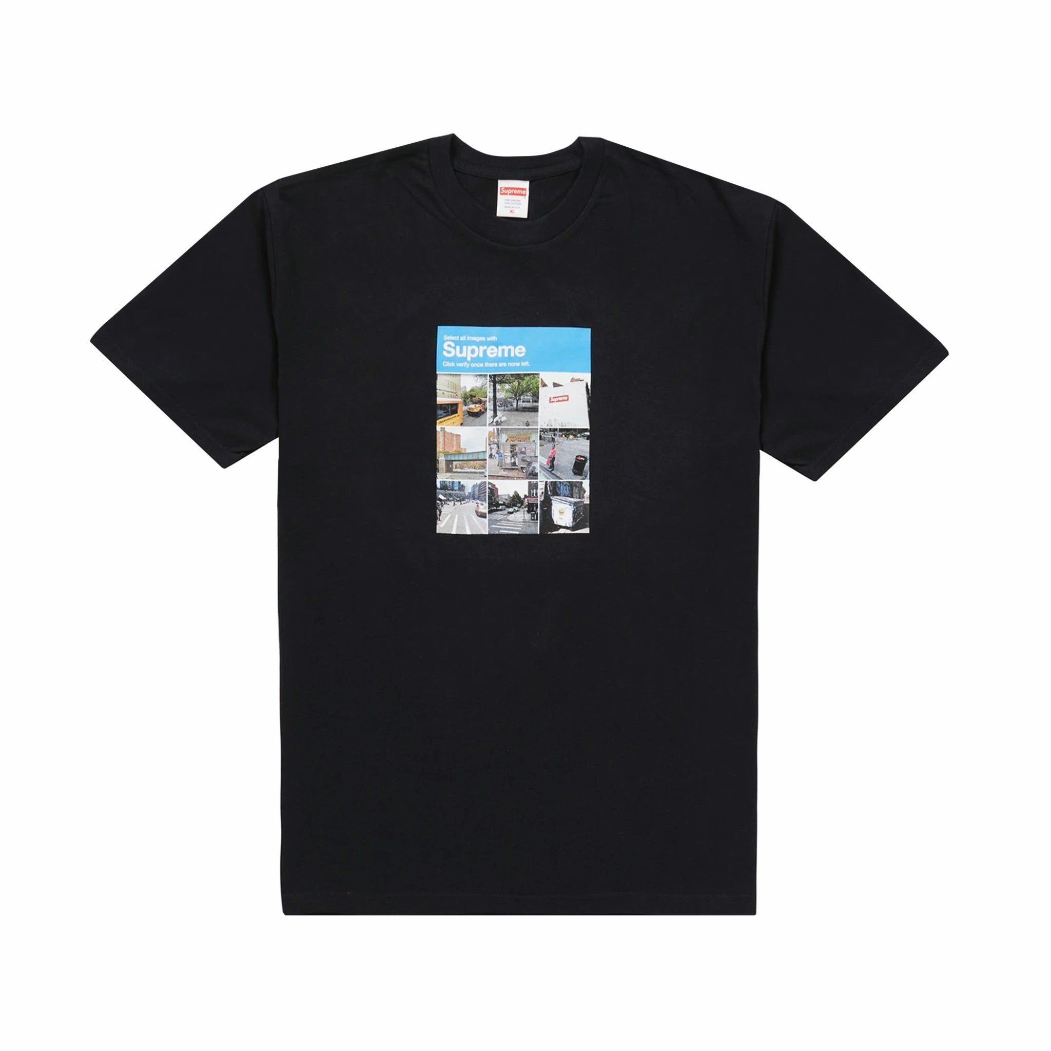 Supreme Verify Tee - Black