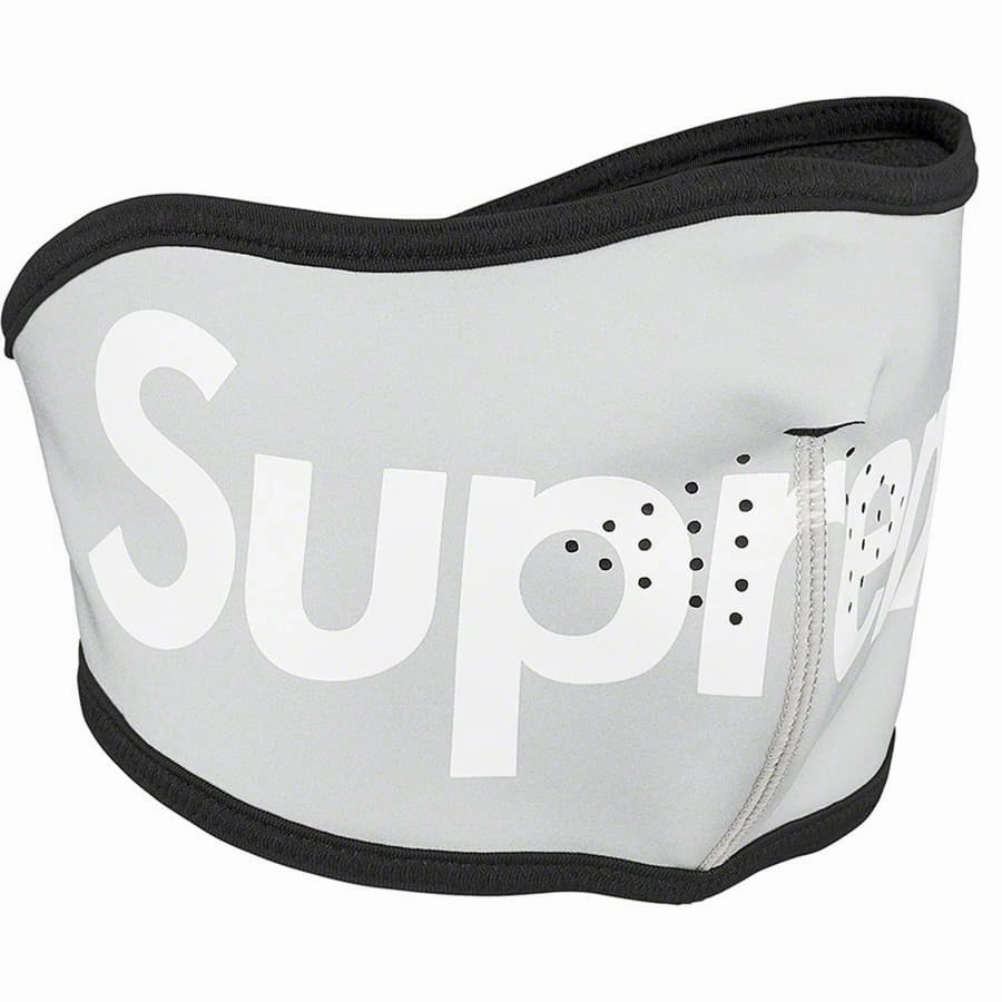 Supreme WINDSTOPPER Facemask Light Grey
