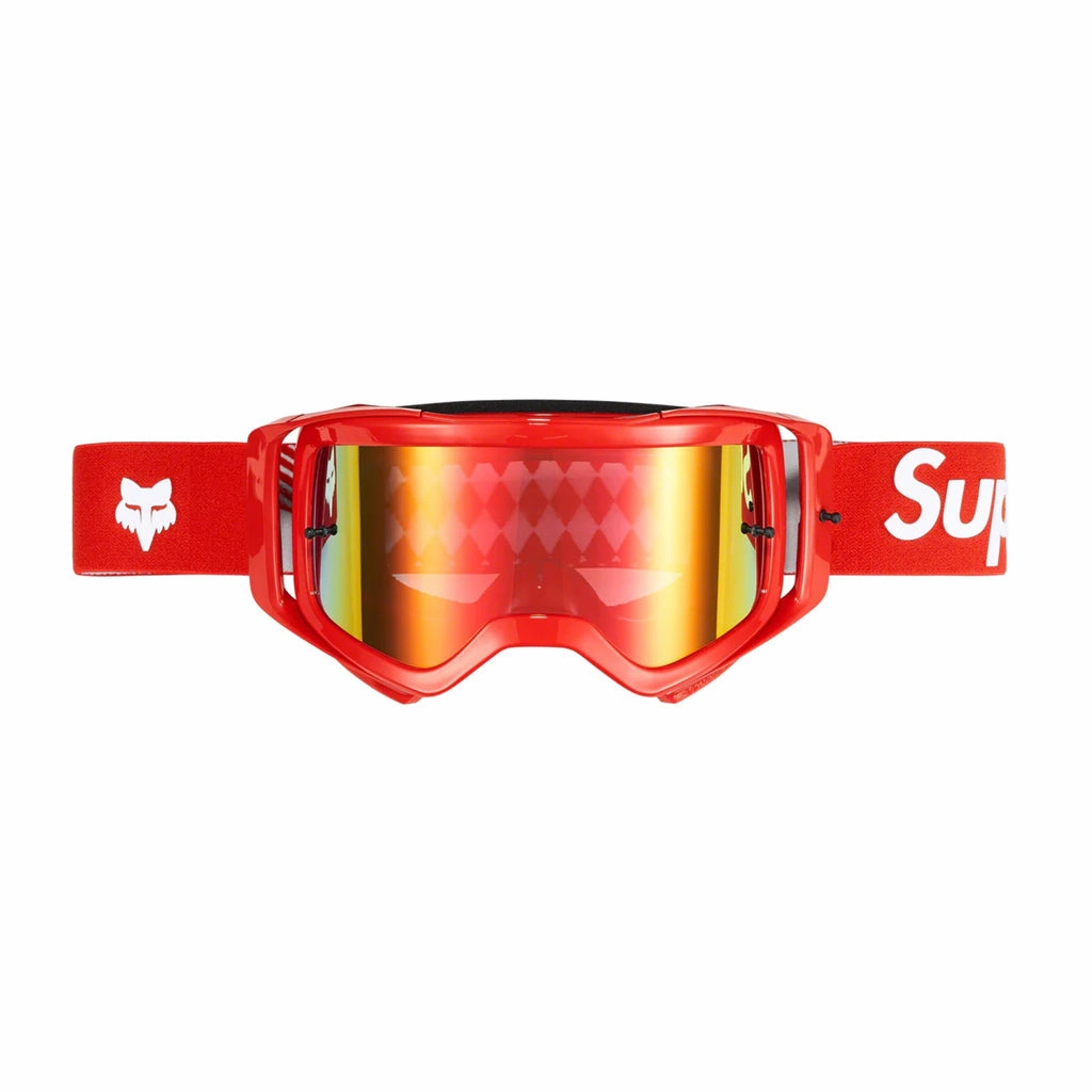 Supreme x Fox Racing Moto Goggles - Red
