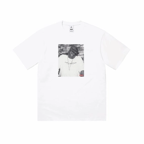 Supreme x Jordan Biggie Tee - White