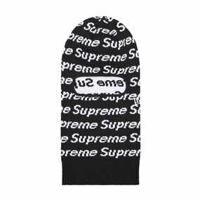 Supreme x New Era Repeat Balaclava - Black