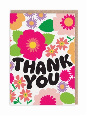 Thank You Bold Flowers