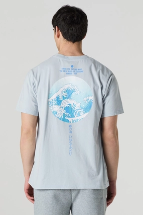 The Great Wave Graphic Relaxed T-Shirt