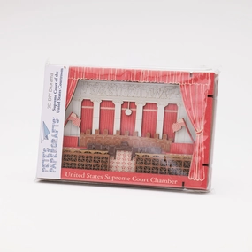 The Supreme Court of The United States Chambers Papercraft