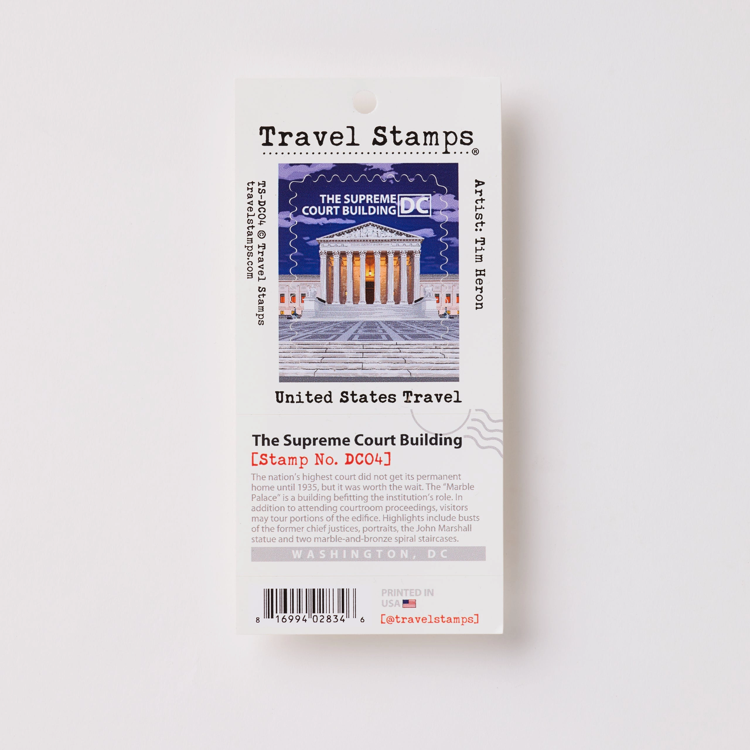 The Supreme Court Travel Stamp