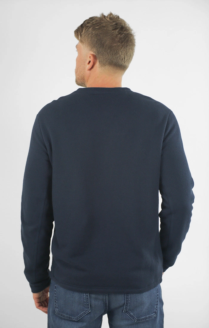 Union Sherpa Lined Recycled Jacquard Henley