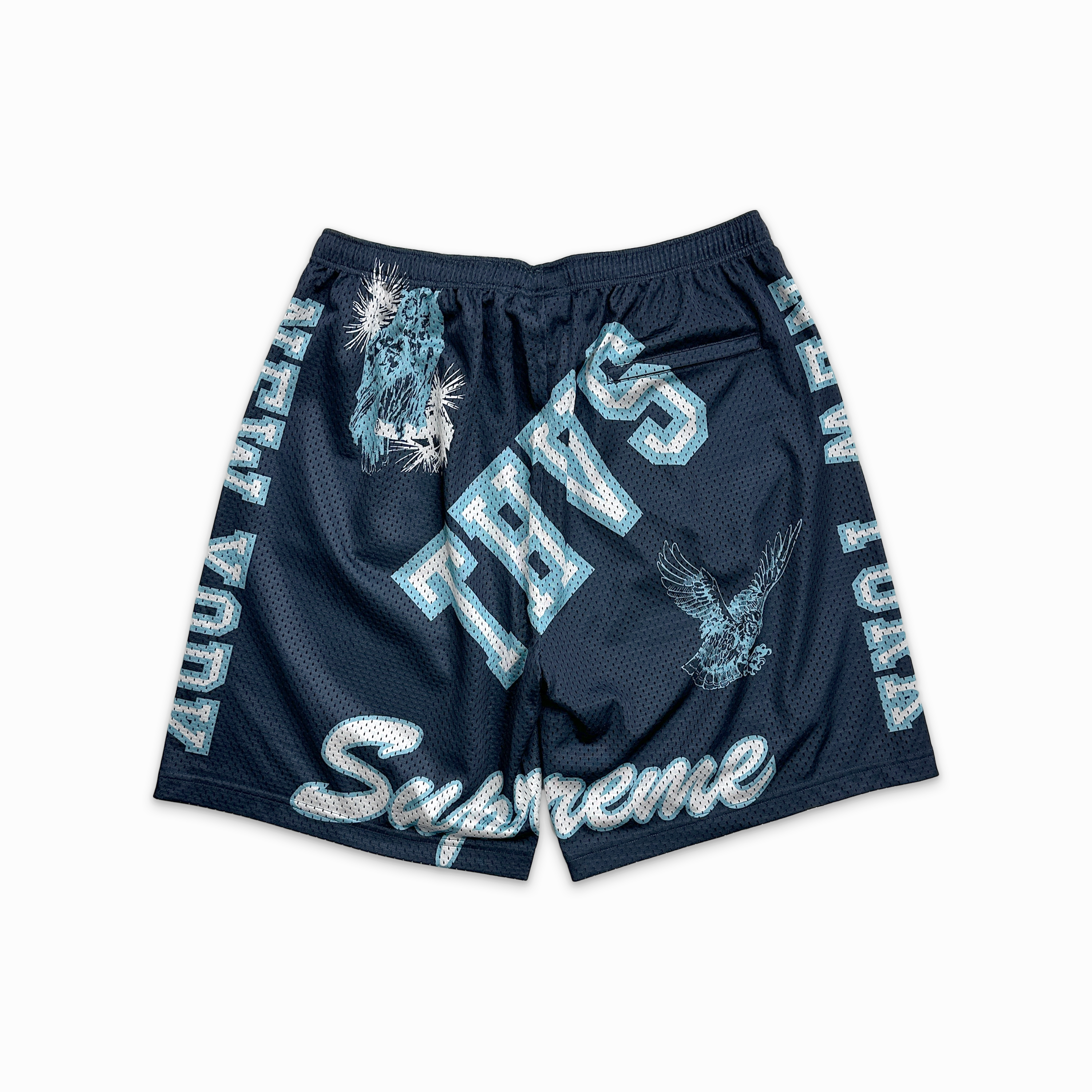 Varsity Mesh Shorts Navy